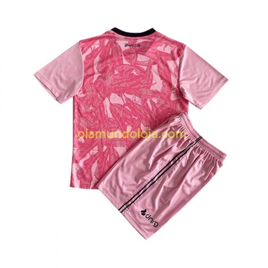 Camisola Bristol City Guarda-redes Criança Equipamento Quarto 2022-2023 Manga Curta